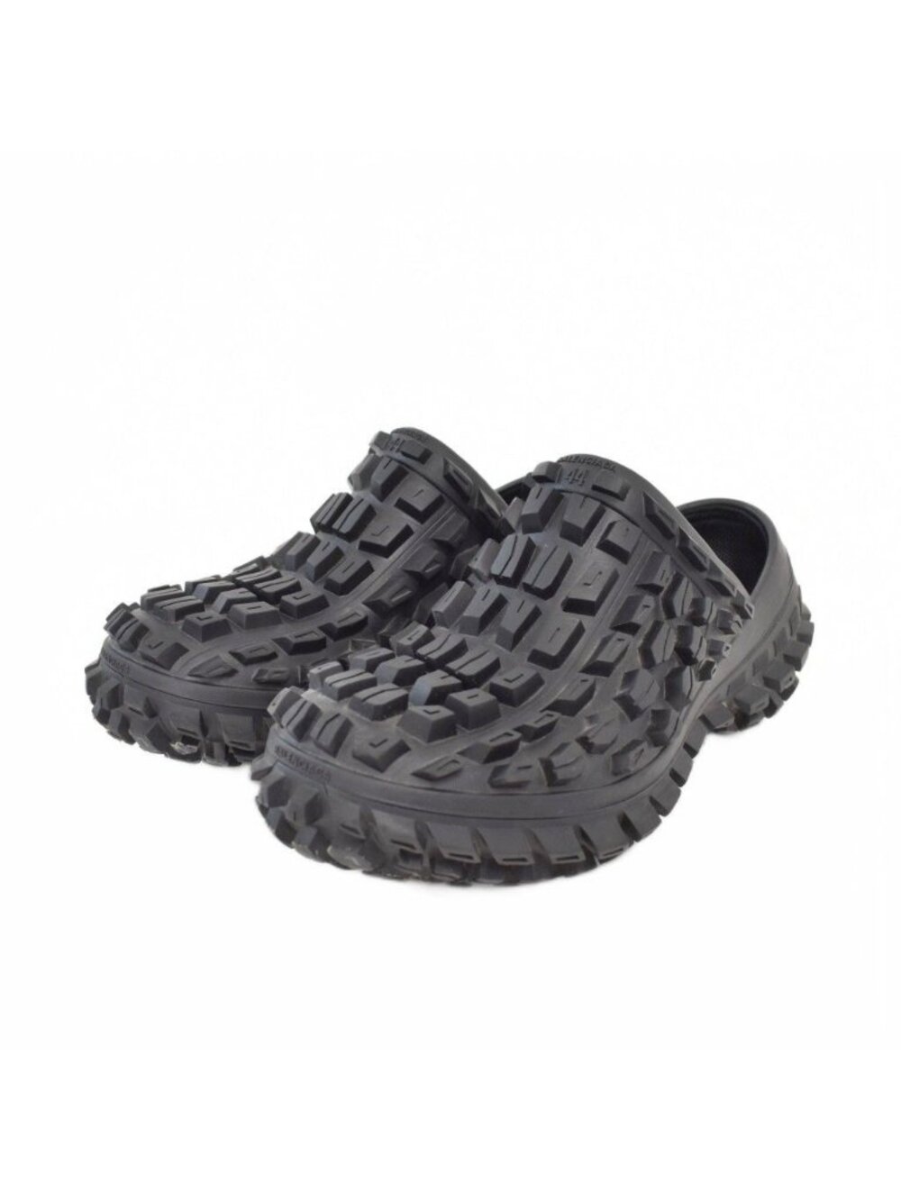 Balenciaga Defender Bouncer Mules Sneakers Black
